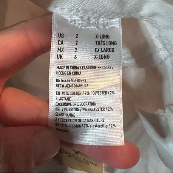 NWT! American eagle low rise jeggings. Xlong inseam‎ - Picture 10 of 11